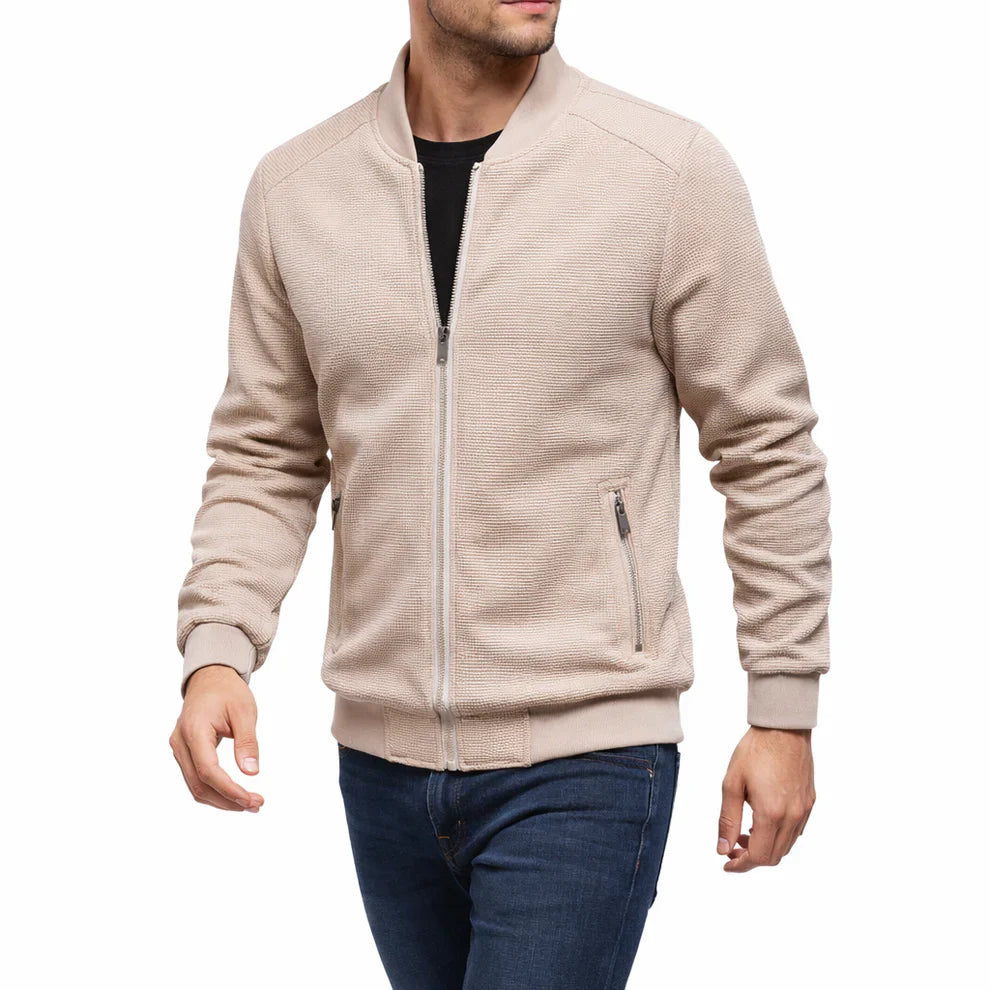 Theodoor | Bomber da uomo aderente 0