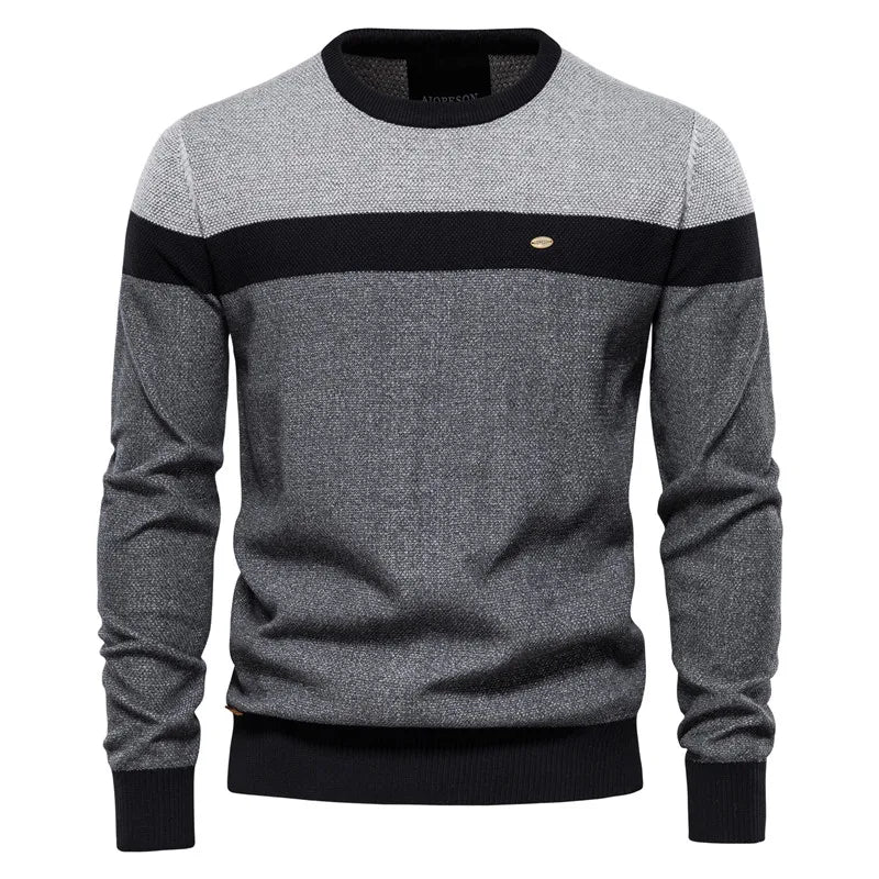Thomas | Maglione classico, caldo ed elegante, lavorato a maglia 1
