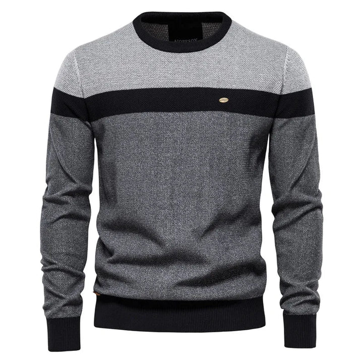Thomas | Maglione classico, caldo ed elegante, lavorato a maglia 1