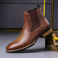 Arthur | Stivali Vintage Eleganti In Vera Pelle Italiana