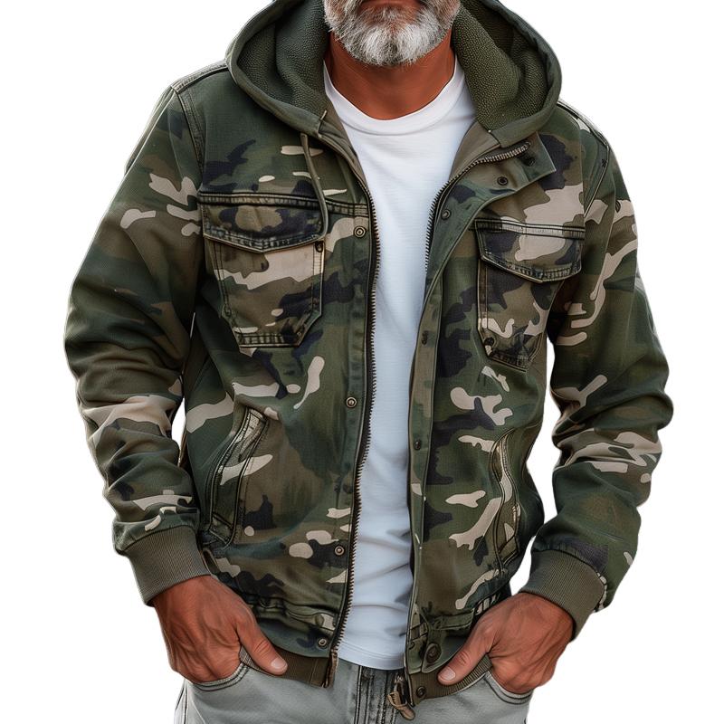 Tobias | Giacca Camo Outdoor Comoda Resistente Stile Streetwear 1