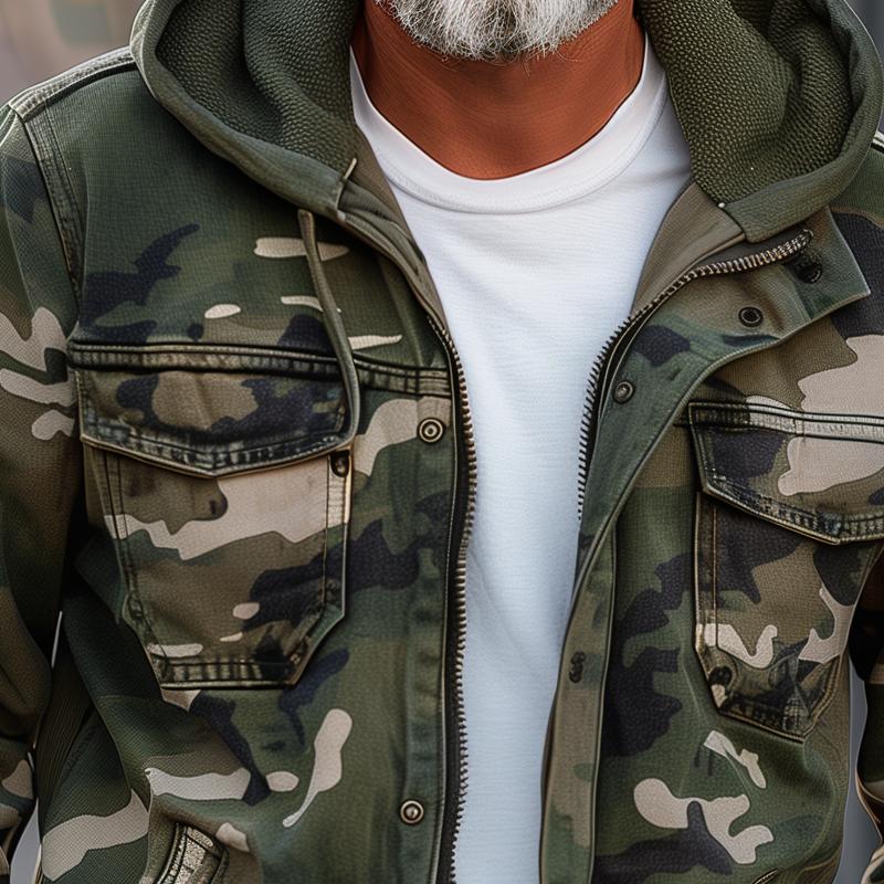 Tobias | Giacca Camo Outdoor Comoda Resistente Stile Streetwear 2
