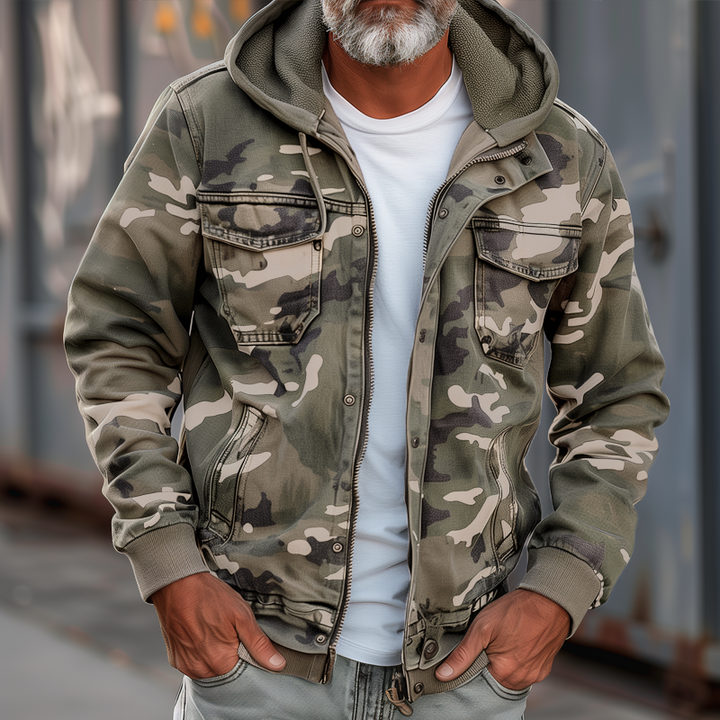 Tobias | Giacca Camo Outdoor Comoda Resistente Stile Streetwear 3
