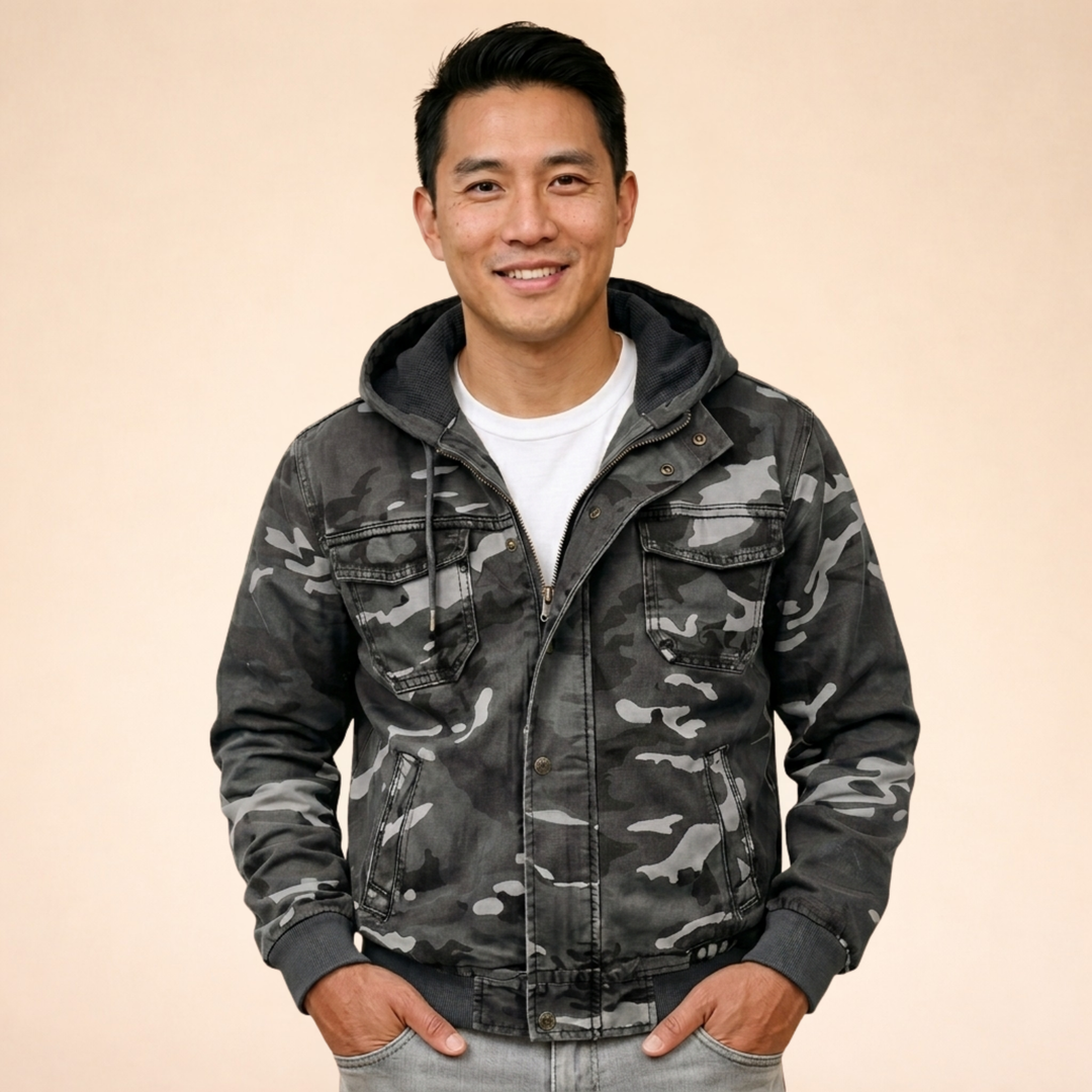 Tobias | Giacca Camo Outdoor Comoda Resistente Stile Streetwear 6