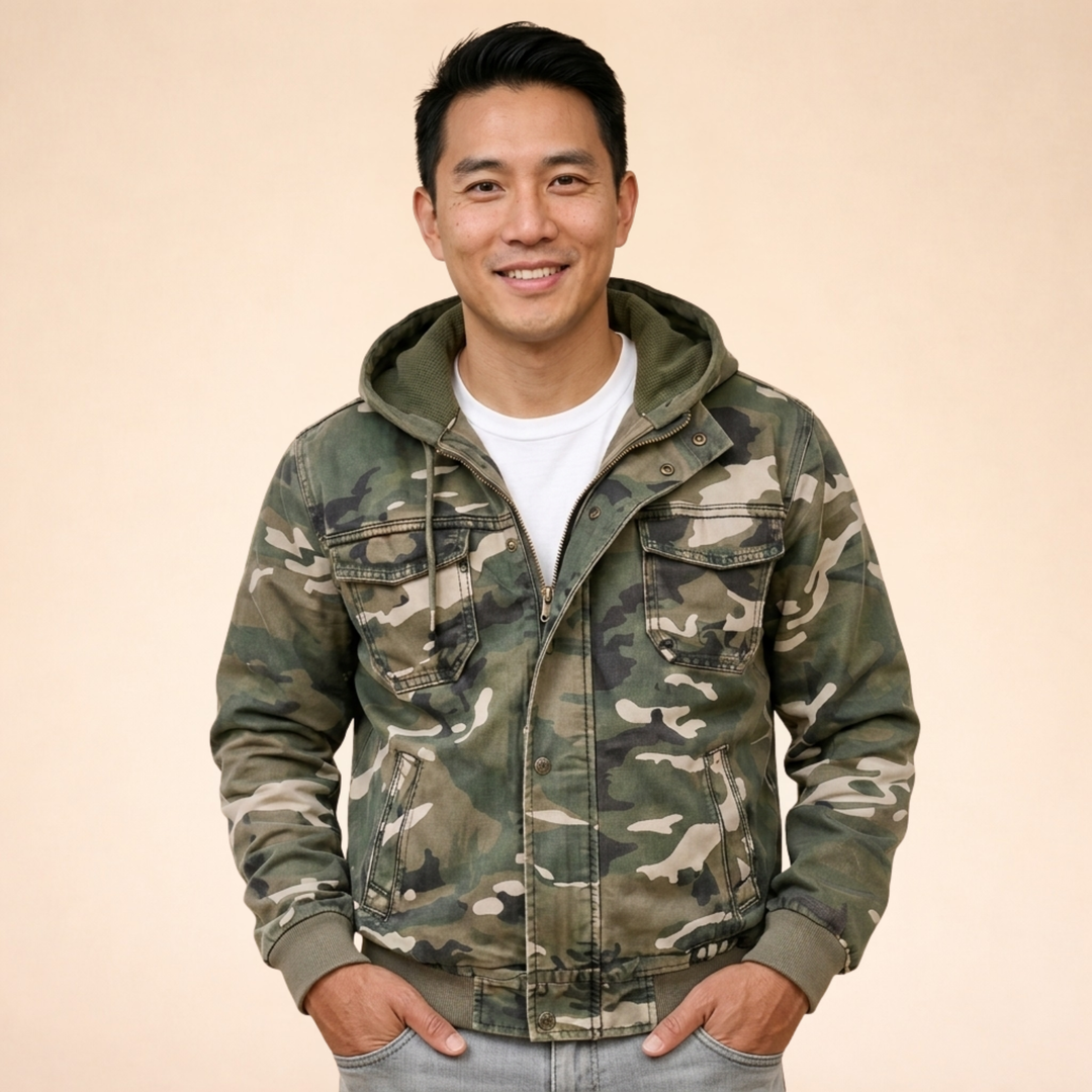 Tobias | Giacca Camo Outdoor Comoda Resistente Stile Streetwear 7