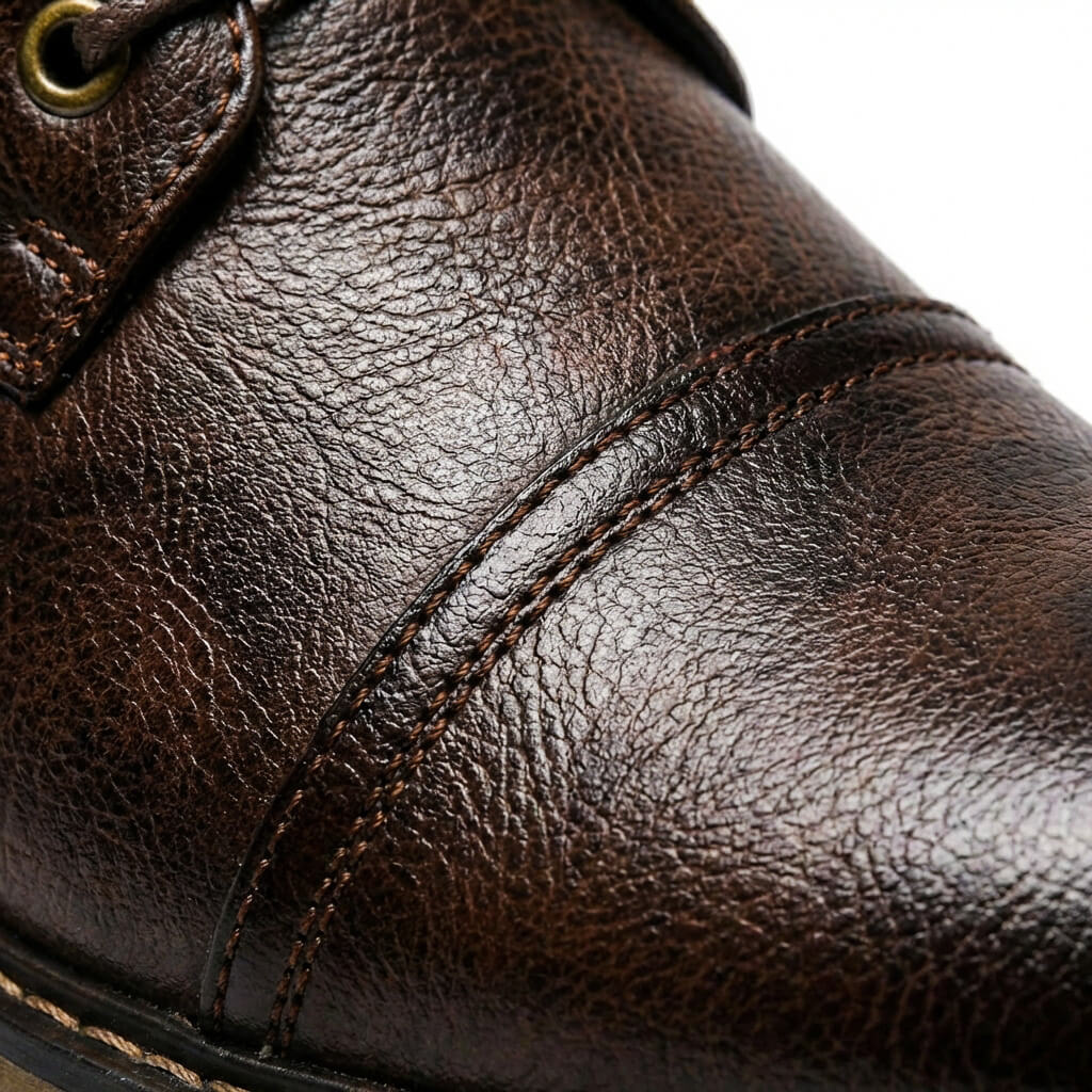 Tristan | Stivali in pelle bicolore di alta qualità e dal design audace 8