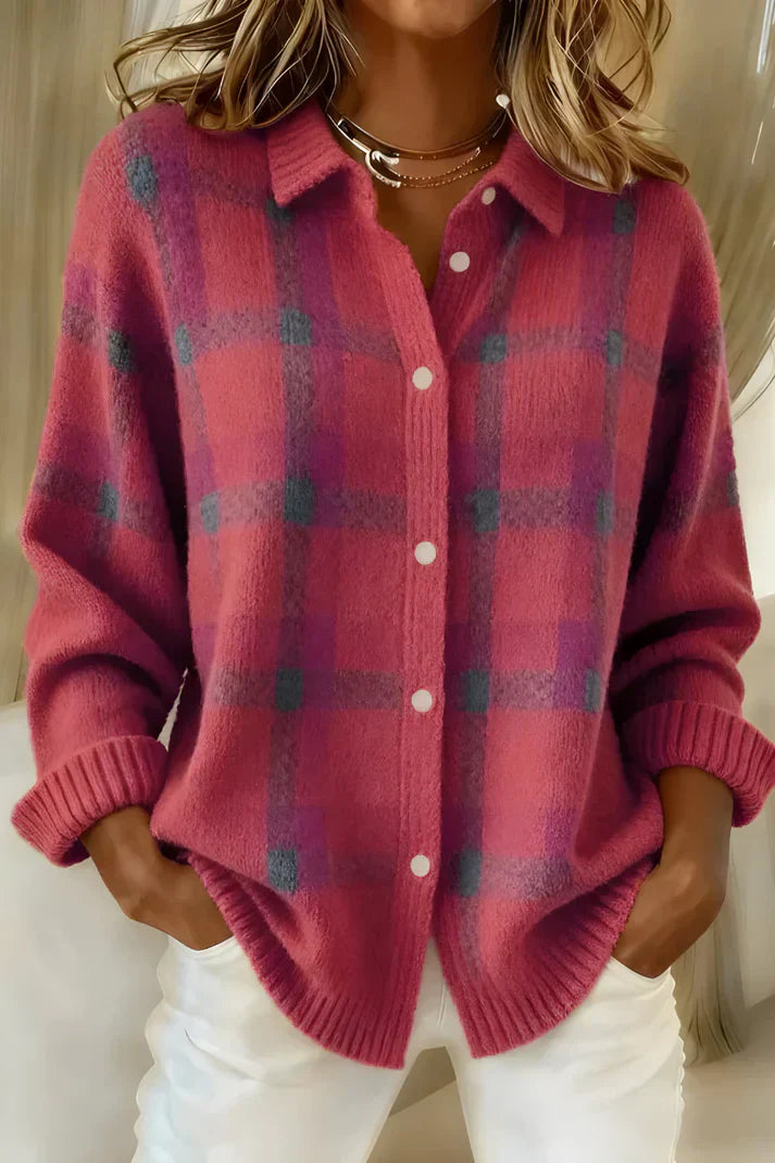 Trivon | Elegante Cardigan Lungo Donna Slim Fit 4