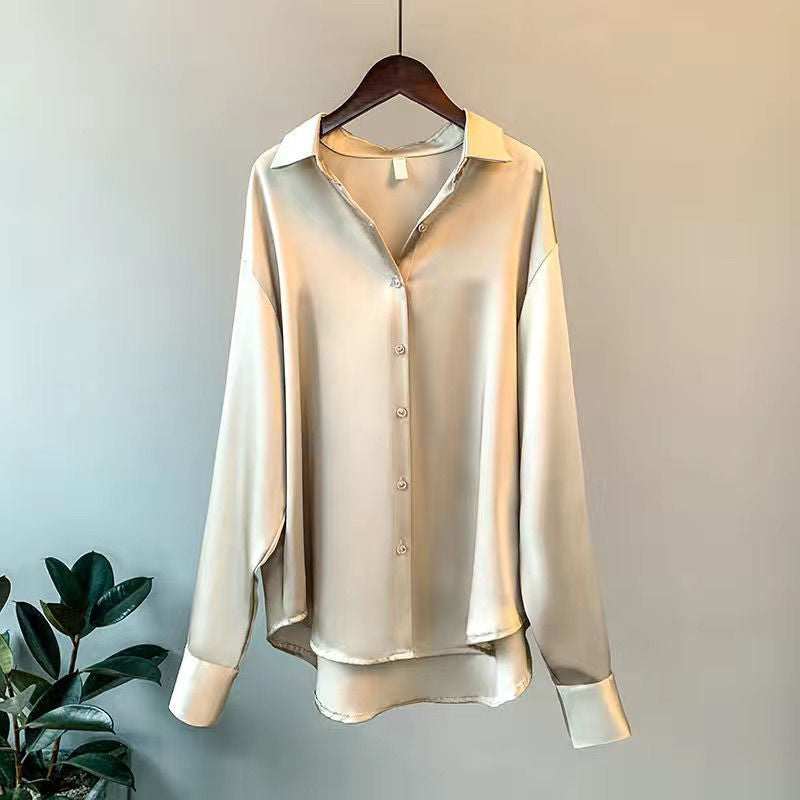Valentina | Elegante Camicia Bianca Donna in Seta con Dettagli Volant 2
