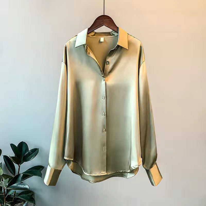 Valentina | Elegante Camicia Bianca Donna in Seta con Dettagli Volant 3