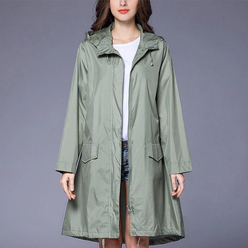Valeria | Giacca Donna Antipioggia Impermeabile Elegante Comfort Fit 1
