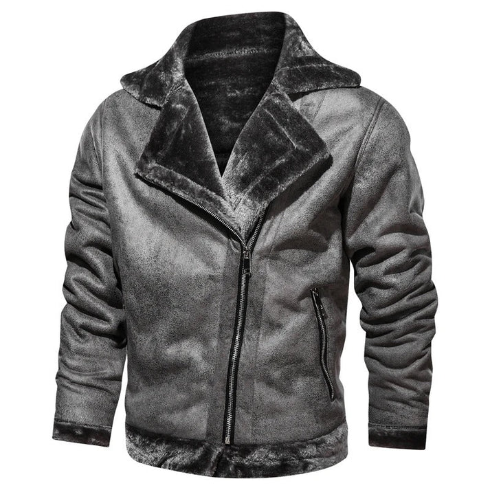Velmoro | Giacca bomber in pelle elegante e casual 3