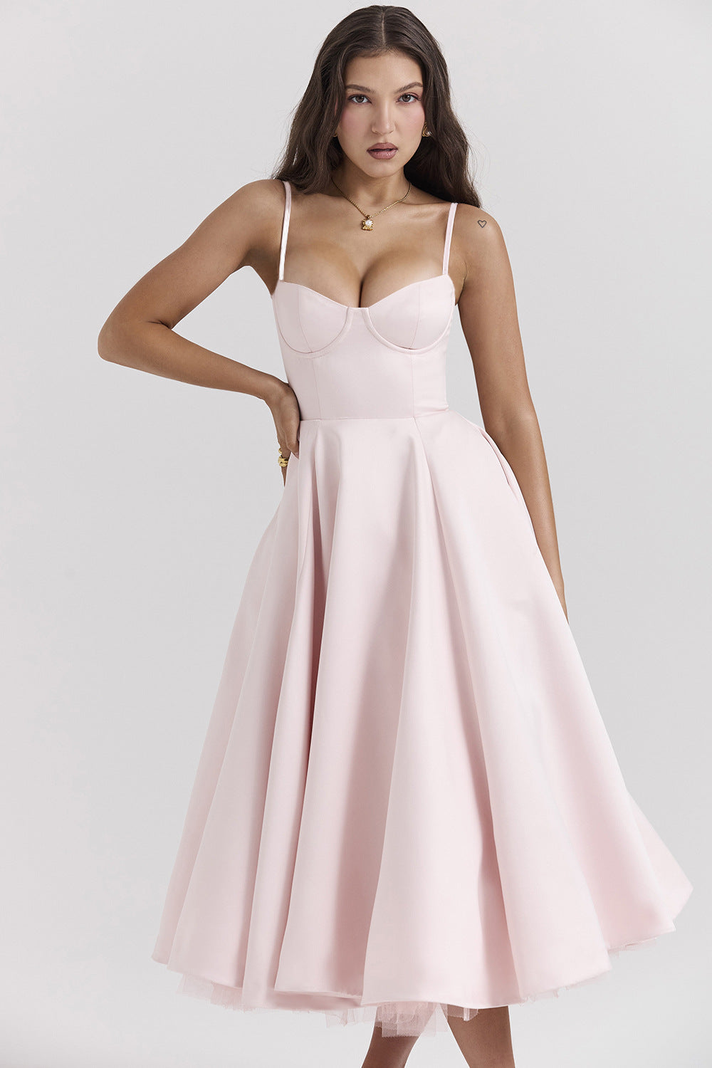 Velora | Elegante Abito Midi Cerimonia Donna 5