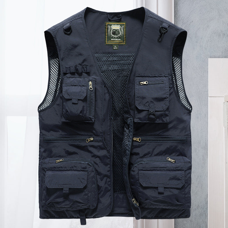 Vento | Gilet Estivo Donna Multitasche Casual e Leggero 11