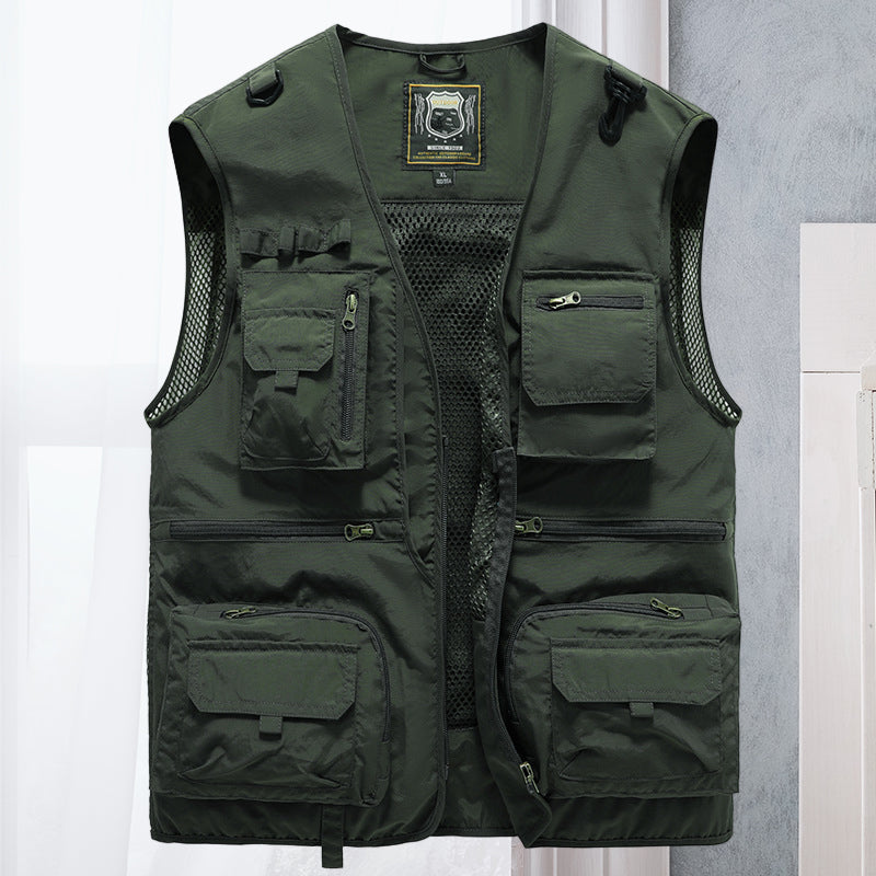Vento | Gilet Estivo Donna Multitasche Casual e Leggero 12