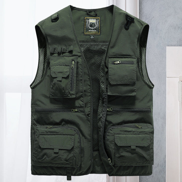 Vento | Gilet Estivo Donna Multitasche Casual e Leggero 12