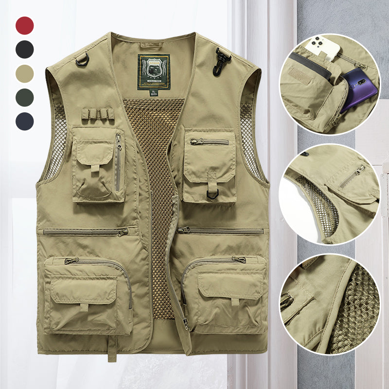 Vento | Gilet Estivo Donna Multitasche Casual e Leggero 2