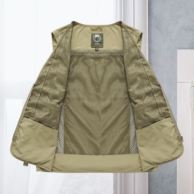 Vento | Gilet Estivo Donna Multitasche Casual e Leggero 4