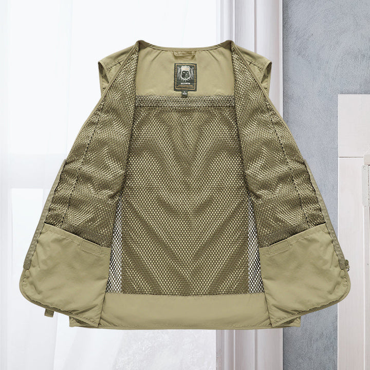 Vento | Gilet Estivo Donna Multitasche Casual e Leggero 4