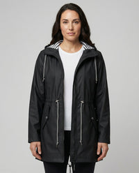 Katharina | Cappotto leggero con cappuccio idrorepellente da donna