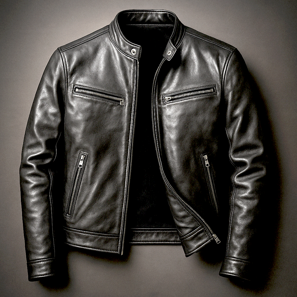 Vintaggio | Giacca Pelle Uomo Vintage Elegante 2