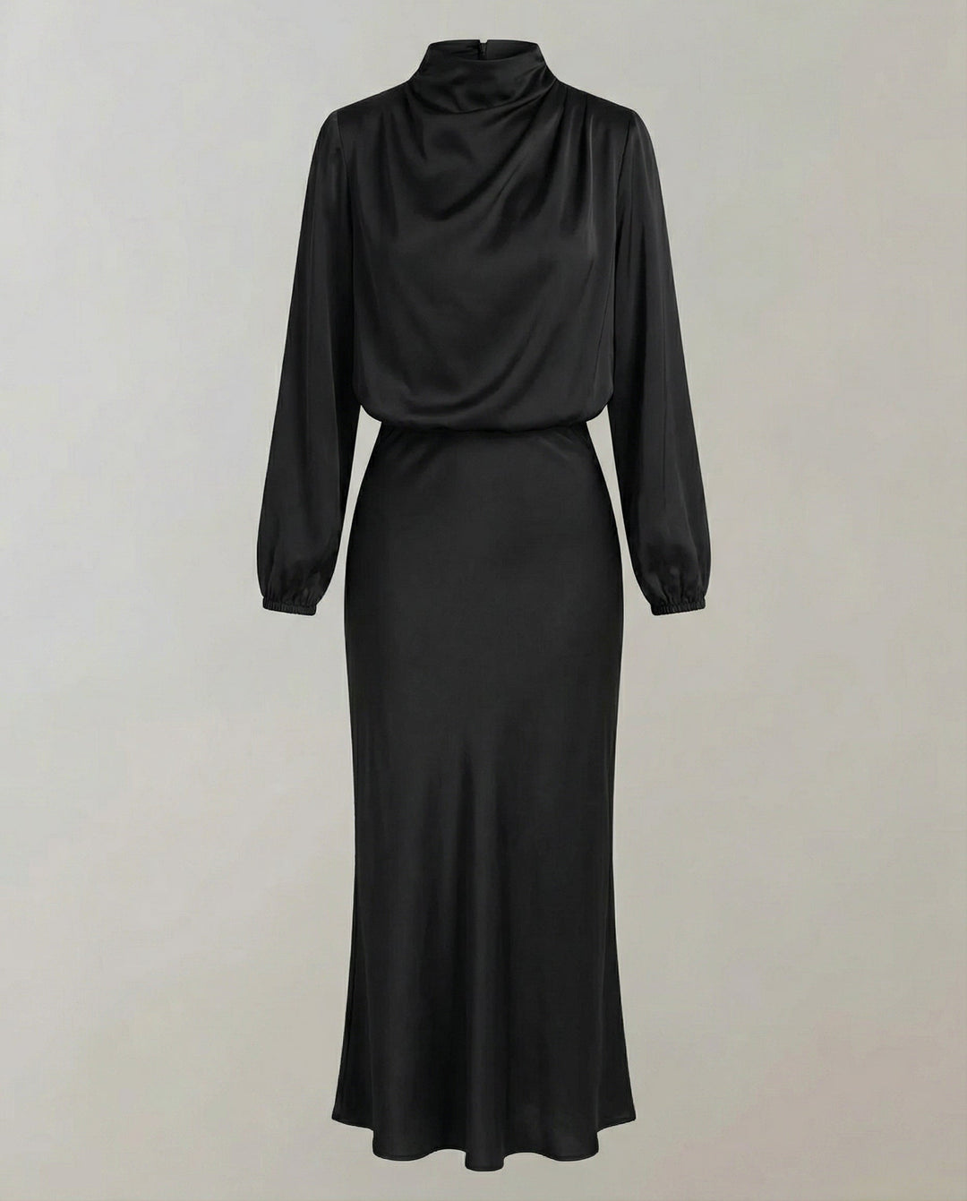 Vittoria | Elegante Abito da Donna in Raso Fluido e Raffinato 2