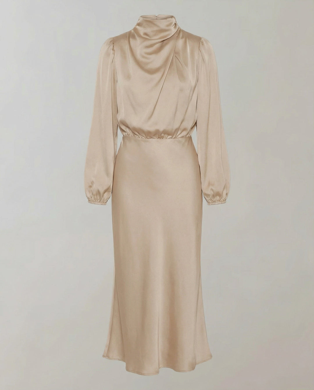 Vittoria | Elegante Abito da Donna in Raso Fluido e Raffinato 5
