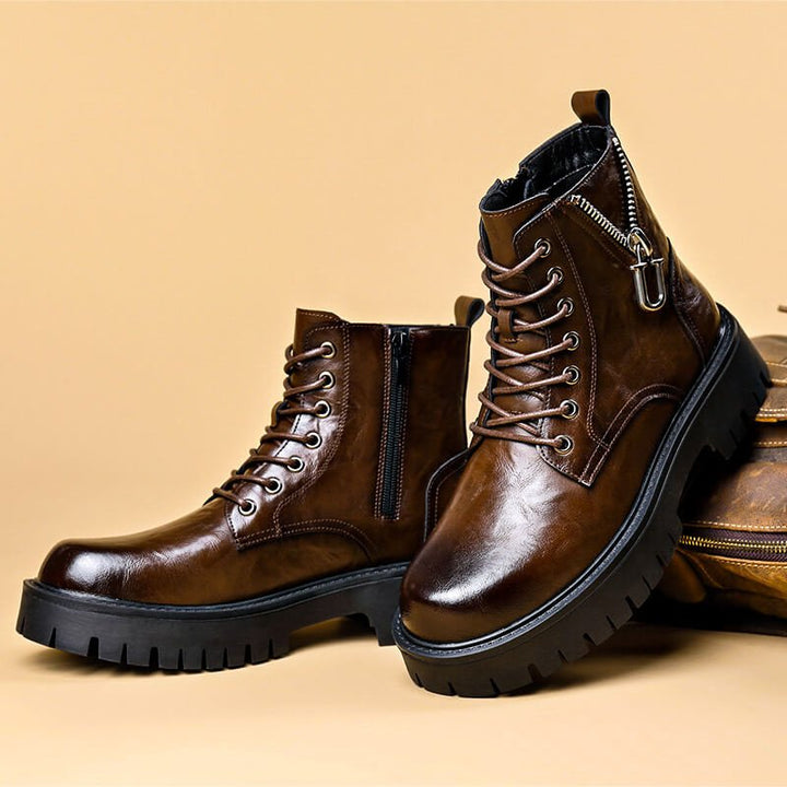 Zachary | Stivali in pelle robusti, eleganti e di alta qualità 2