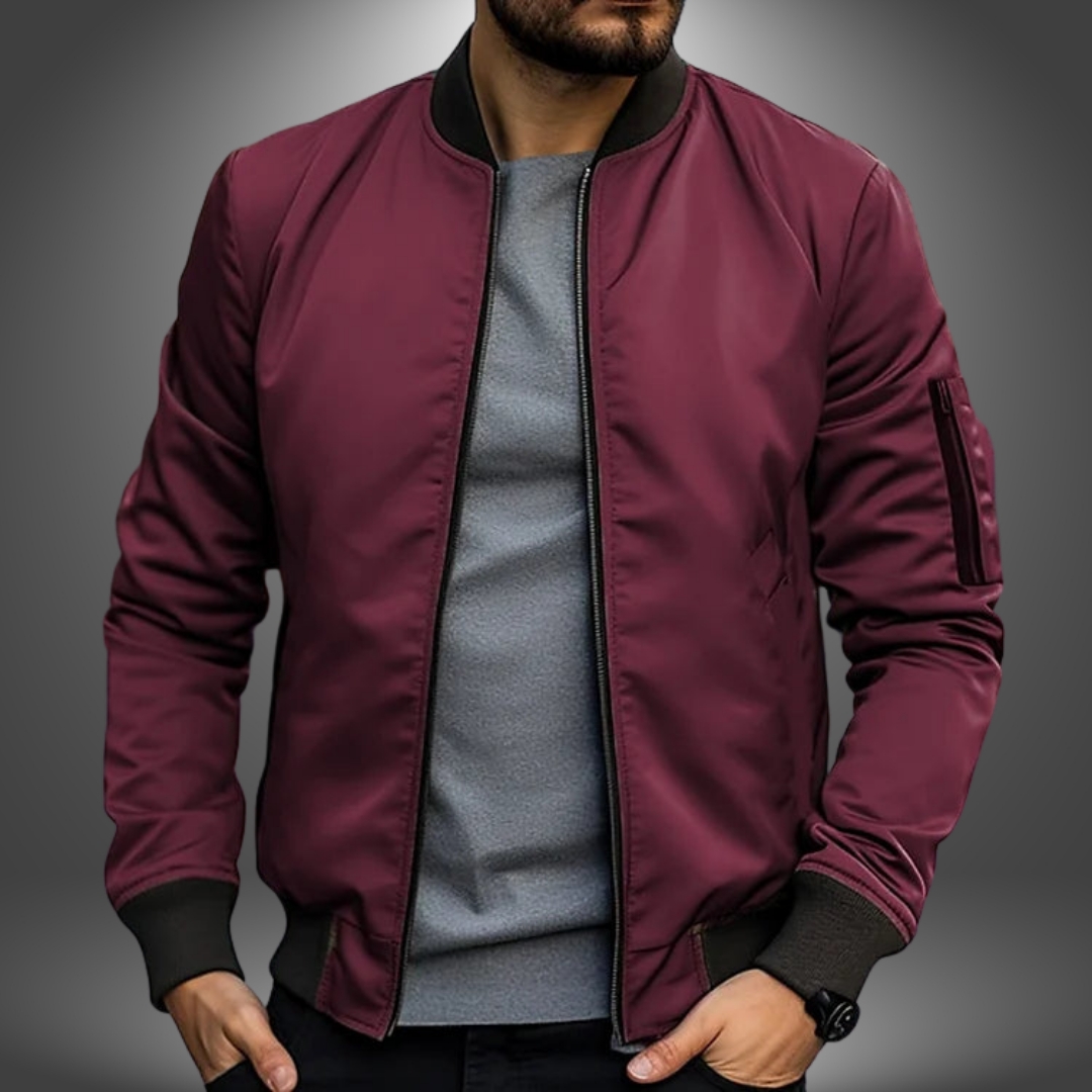 Zalton | Leggera Slim Fit Giacca Uomo Moderna 4