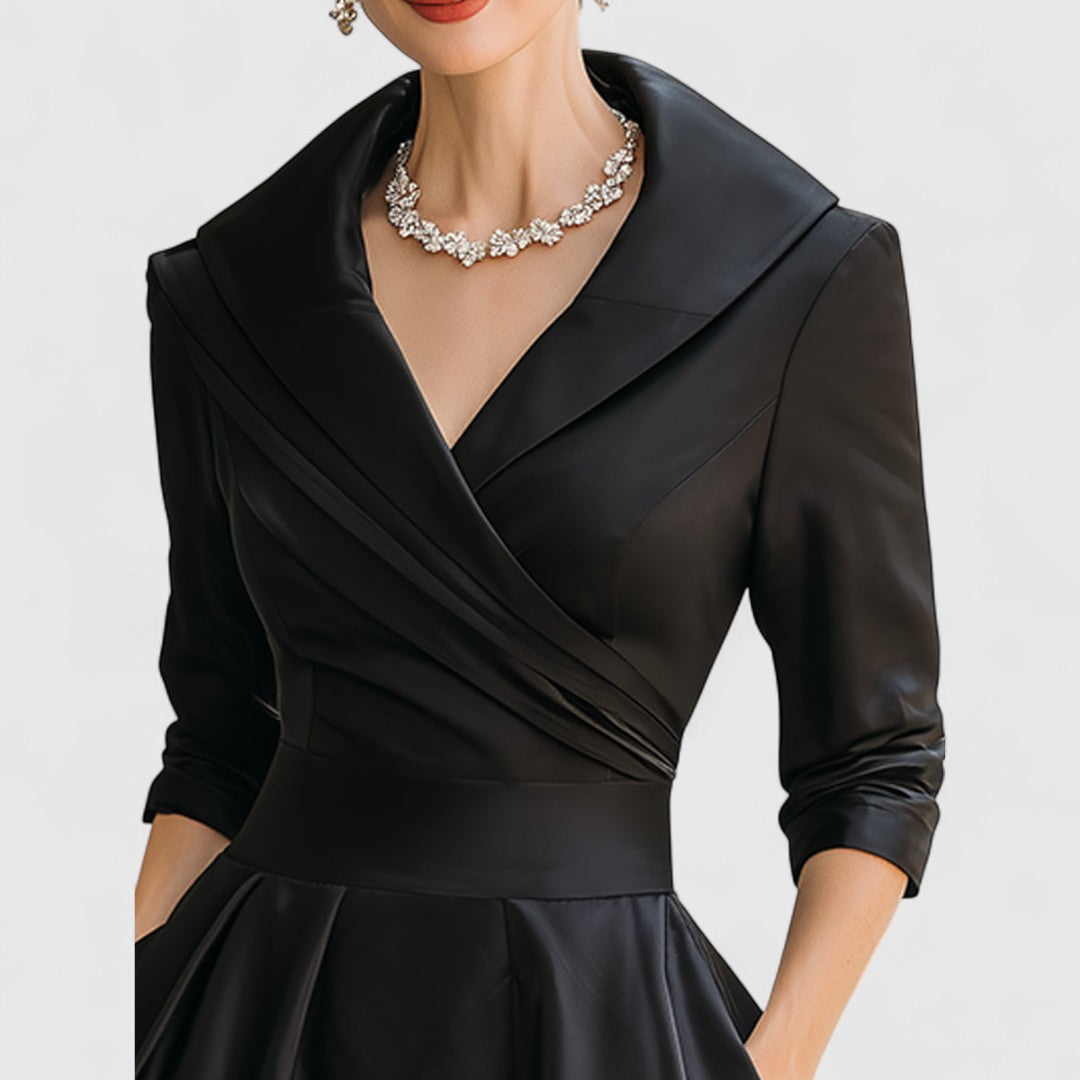 Zelora | Elegante Abito Midi Cerimonia per Occasioni Speciali 5