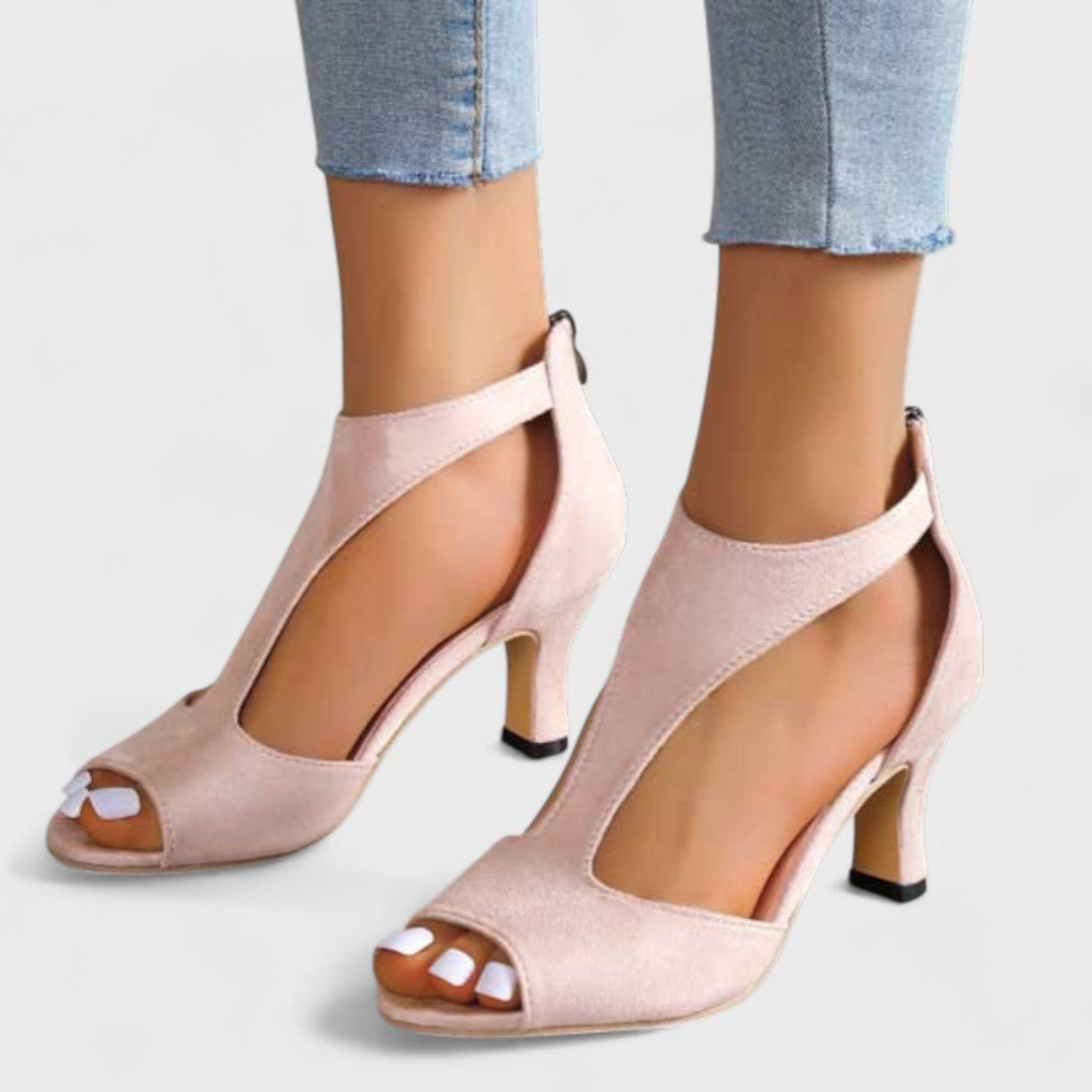 Zorine | Eleganti Sandali Ortopedici Donna con Tacco Comodo 1