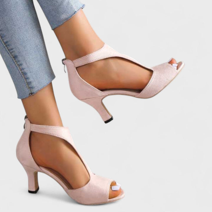 Zorine | Eleganti Sandali Ortopedici Donna con Tacco Comodo 3
