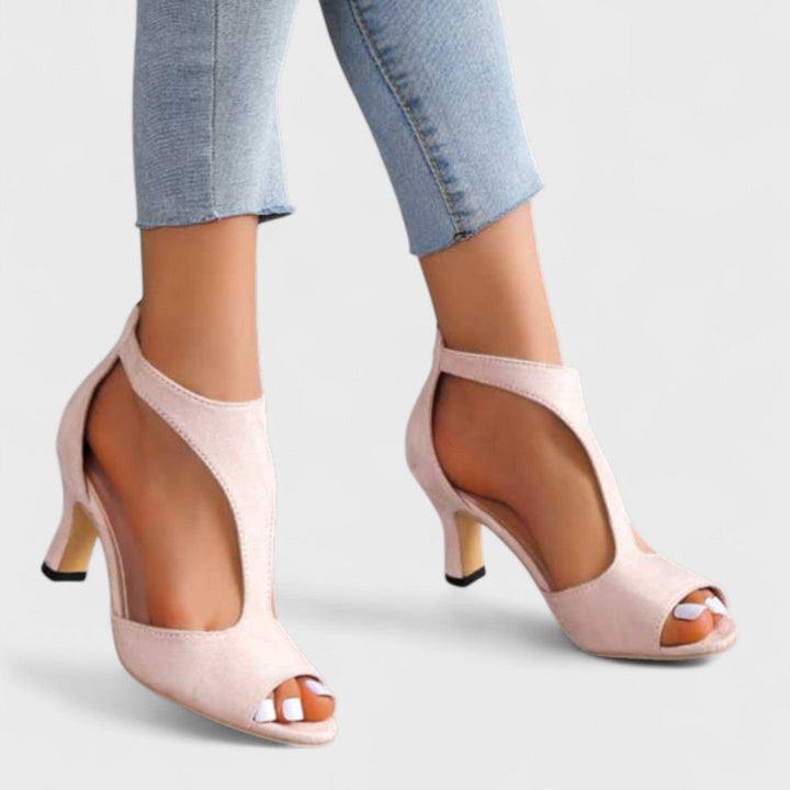Zorine | Eleganti Sandali Ortopedici Donna con Tacco Comodo 4