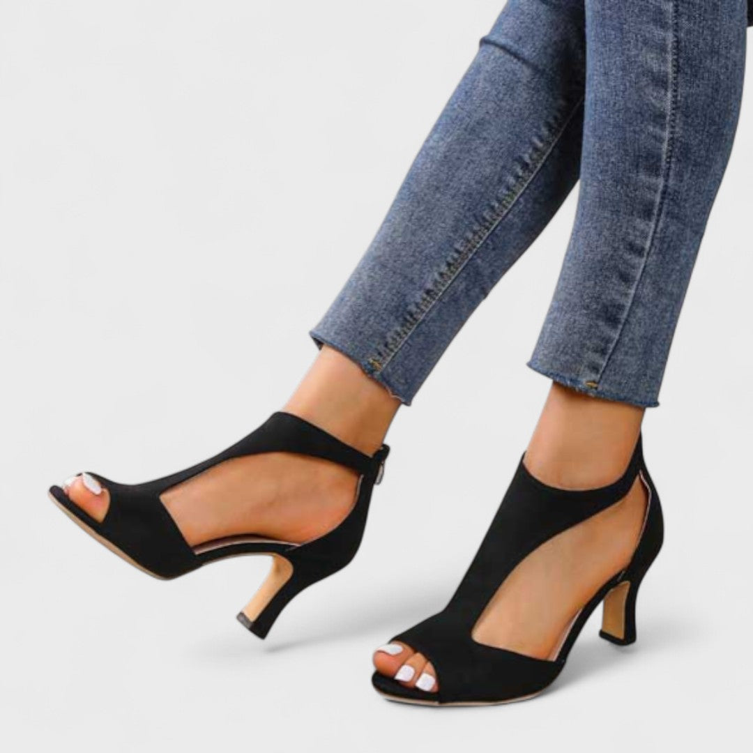 Zorine | Eleganti Sandali Ortopedici Donna con Tacco Comodo 6