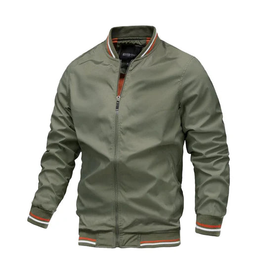 Zyron | Giacca bomber da uomo leggera e calda 6