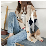 Alessia | Cardigan Oversize in Maglia con Bottoni Eleganti