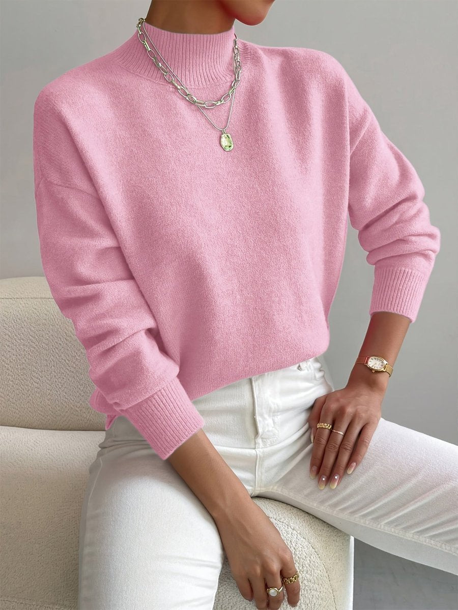Elisabeth | Turtleneck Sweater – Relaxed Fit for Women