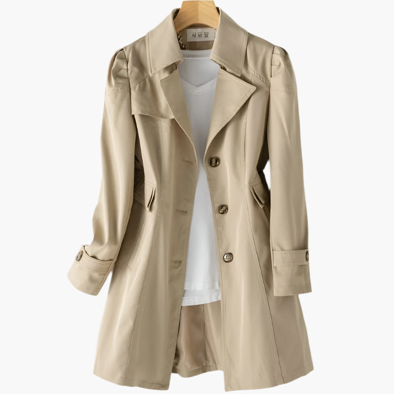 Chloe | Zeitloser und eleganter langer Trenchcoat