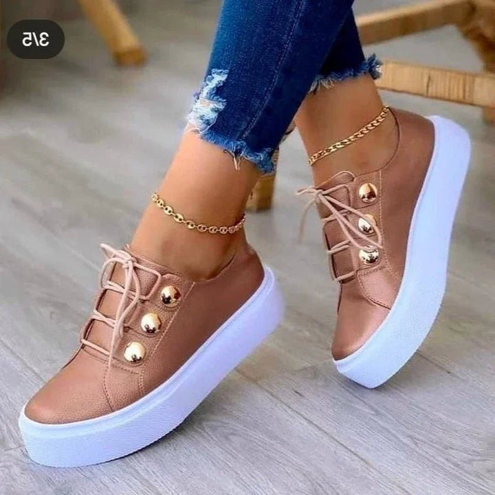 Bella | Orthopädische Plateau-Sneaker mit erhöhter Sohle
