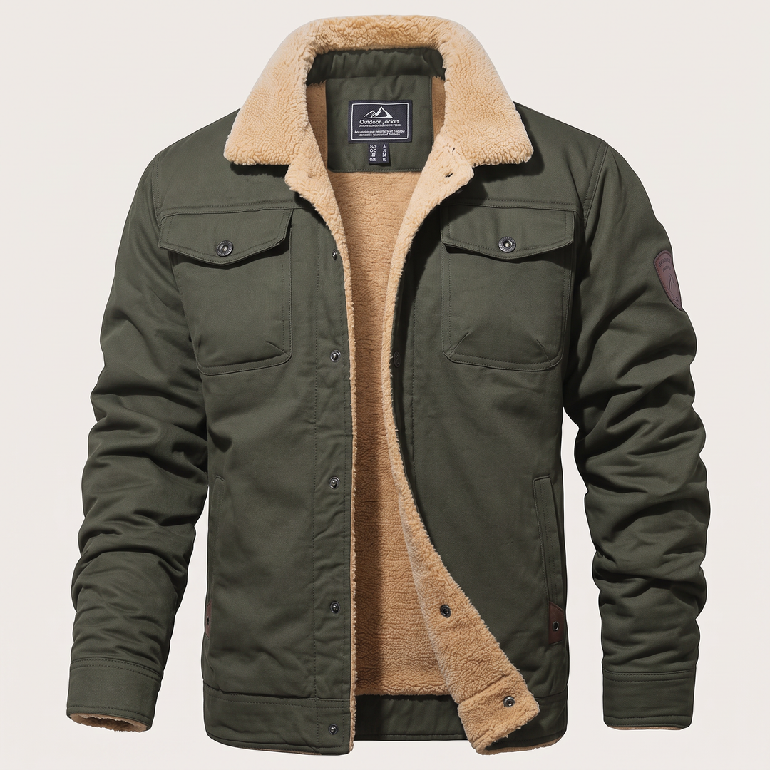 Casey | Bomber Jacket in Pile per Uomini