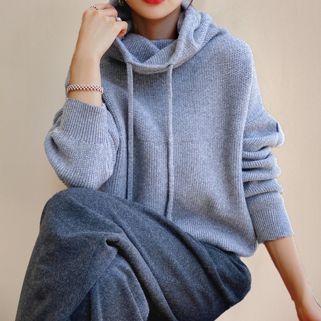 Elfriede | Turtleneck Sweater – Cozy Oversized Hoodie for Women