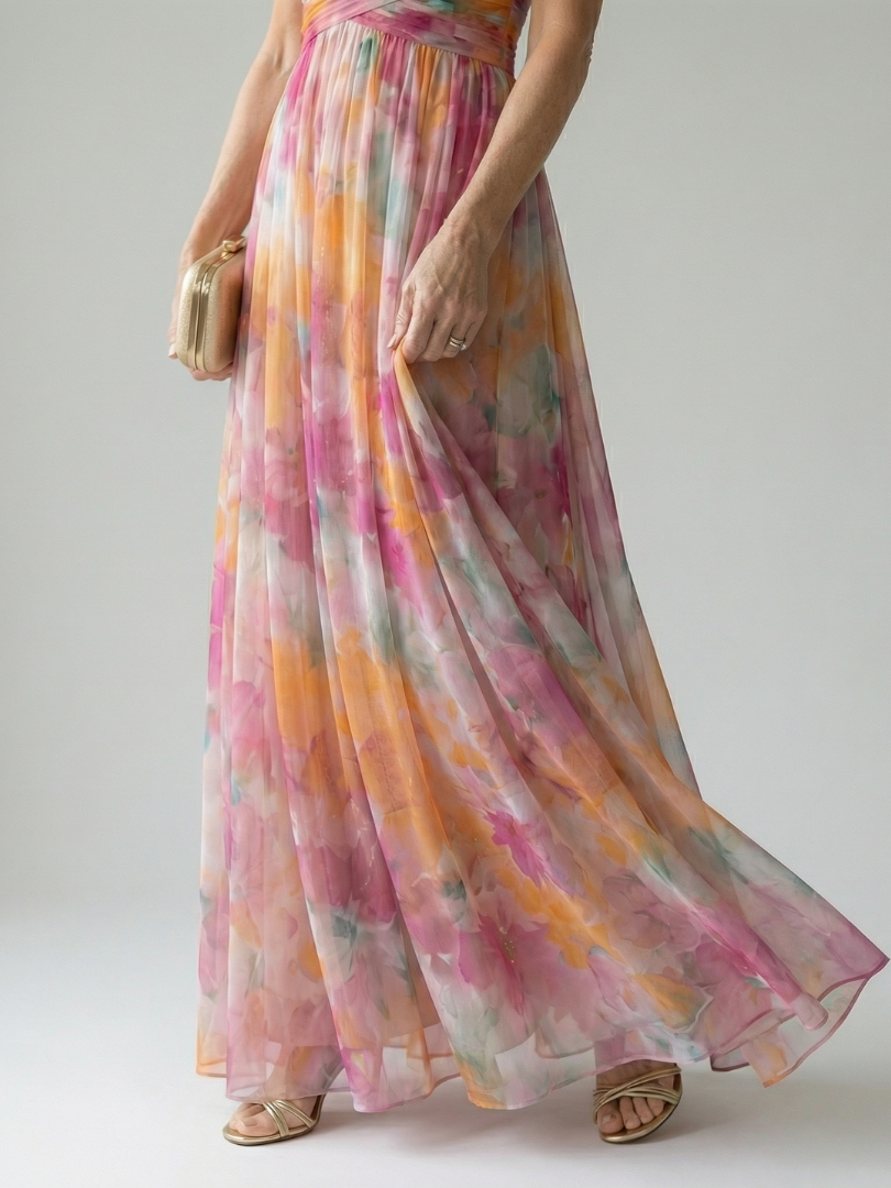Isel | Maxi Dress – Soft Wrap Style per ogni Occasione