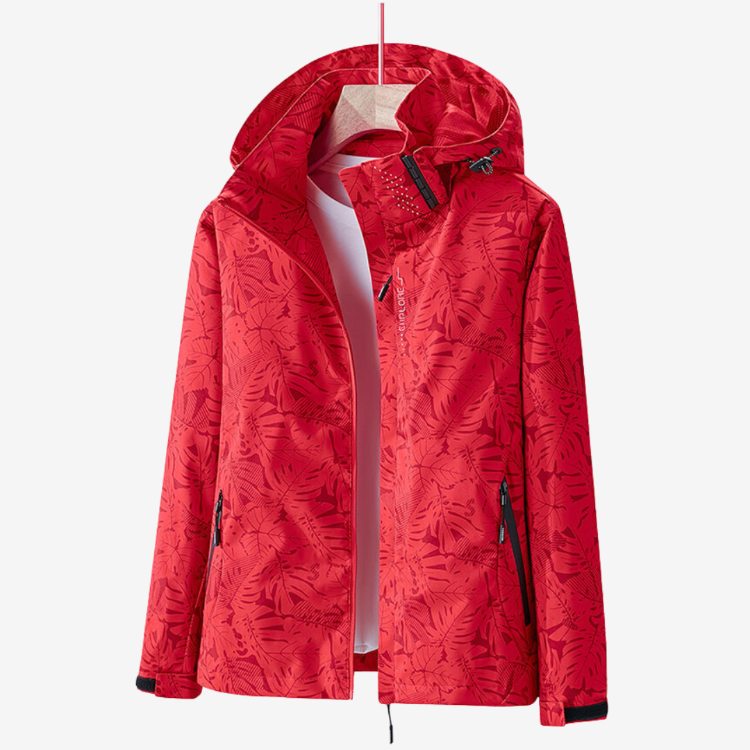 Chiara | Windproof waterproof jacket with hood