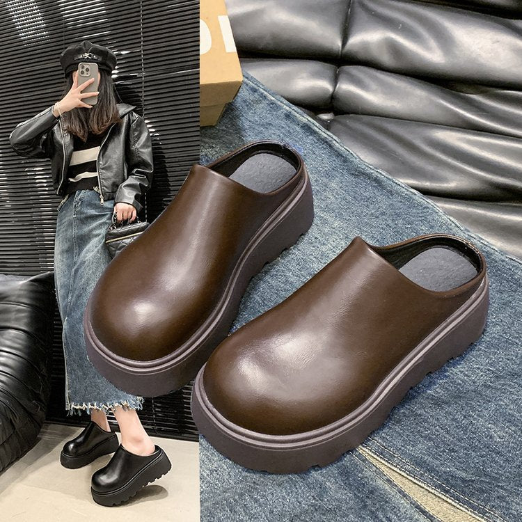 Grace | Zoccoli Donna Platform Eleganti in Ecopelle