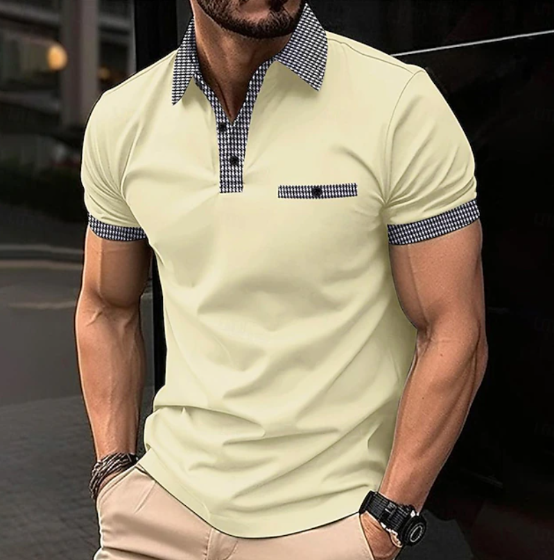 Easton | Polo Shirt Classico con Colletto a Quadri