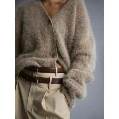 Emily | Cardigan Morbido con Scollo a V da Donna