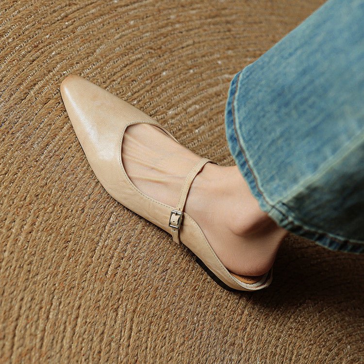 Valentina | Mules Eleganti in Vera Pelle