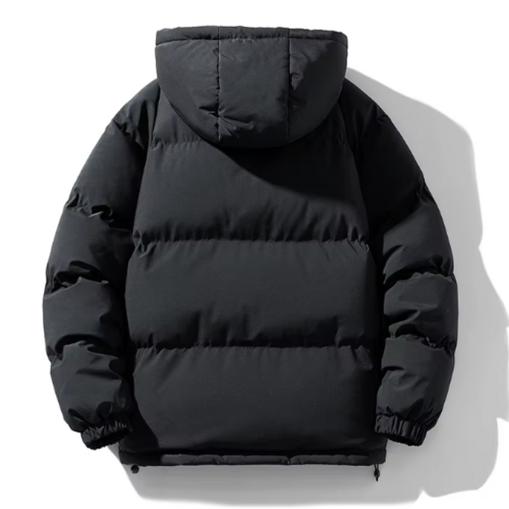 Nero Puffer | Giacca Puffer Antivento per Uomo
