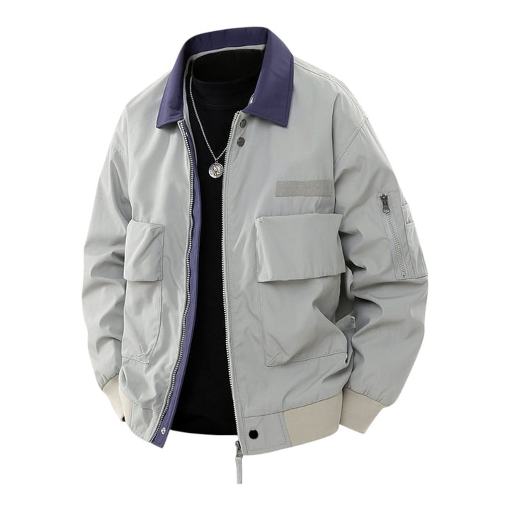 Tanner | Bomber Jacket – Modern Style con Collo a Contrasto