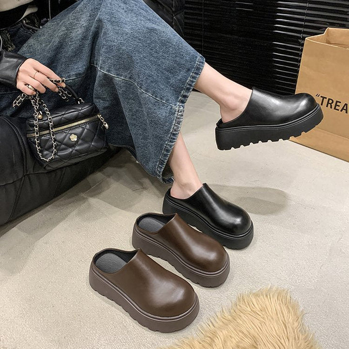 Grace | Zoccoli Donna Platform Eleganti in Ecopelle