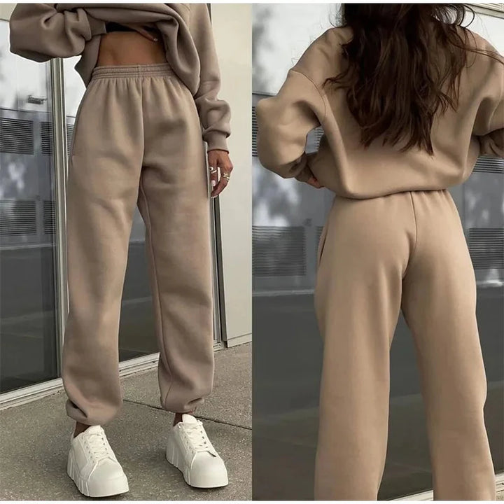 Aurora | Casual and Chic High-Waisted Two-Piece Loungewear Set